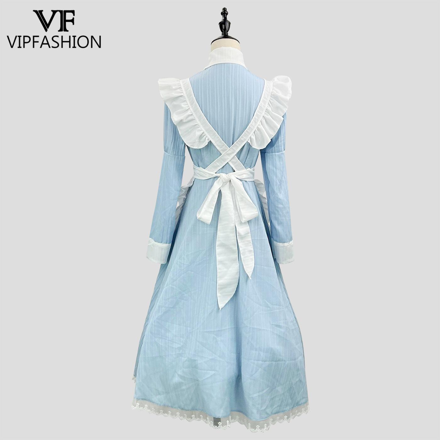 Moda vip vestido de empregada  - Embellish Knit avaliação e preço